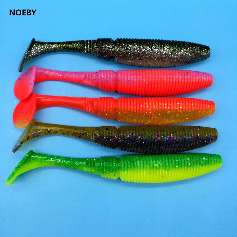 NOEBY 3 шт./лот Большая мягкая рыболовная приманка 40 г/17 5 см 27 г/150 мм джиг приманки Magic