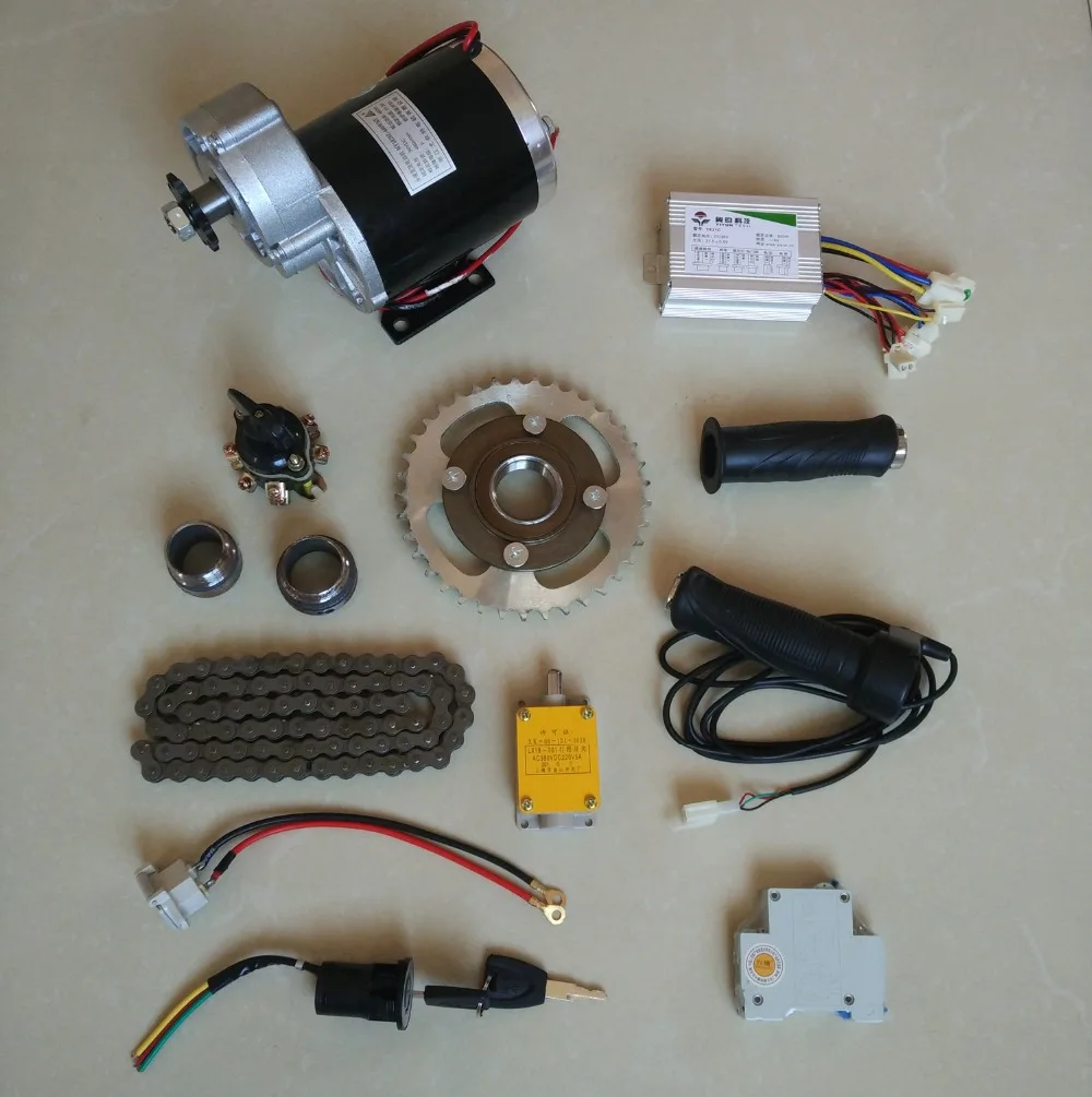 

DC 36V 450W MY1020Z brush motor kit , electric bicycle kit ,Electric Trike, DIY E-Tricycle, E- Trishaw Kit