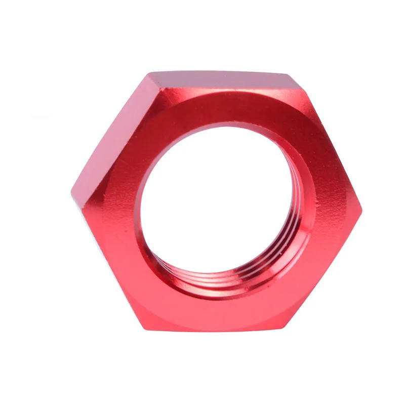 Алюминий Гайка Переборка Фитинг Красный Уплотнительная Фитинги Адаптер |