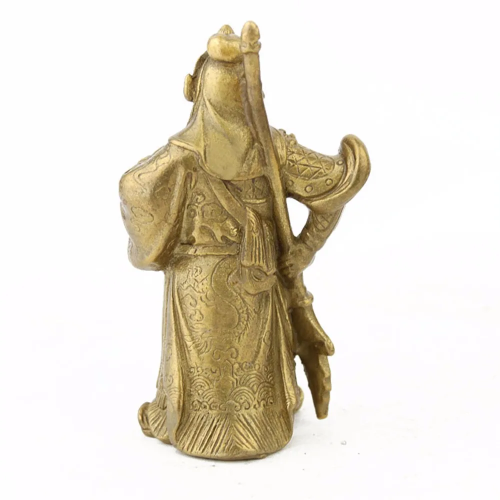 Латунные фэншуй фигурки Гуань Гонг/GuanGong /SMALL GUANGONG|figurine decoration|figurine collectiblegong design |