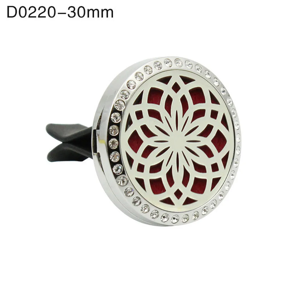 Vehicle Stainless metal air outlet freshener vent essential oil perfume clip gift with Supplemental pad | Автомобили и мотоциклы