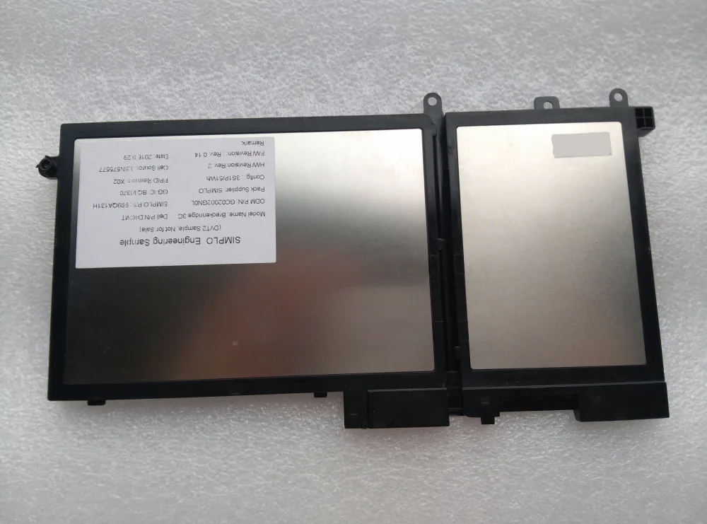 51wh 93FTF D4CMT ноутбука Батарея для DELL latitude e5280 E5480