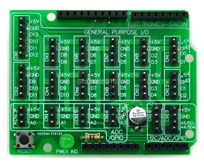 (1 шт./лот) плата расширения I/O для платы UNO R3 сделай сам.|pcb diy|pcb board diypcb |