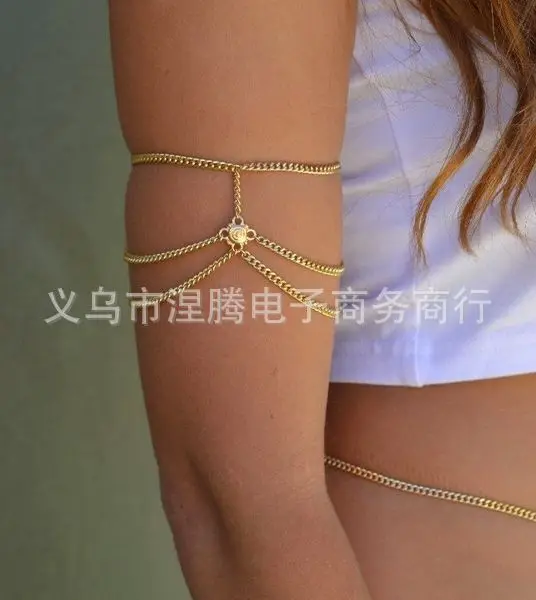 Женский бронзовый браслет на руку с кисточками 1 шт./лот HL49 | Украшения и