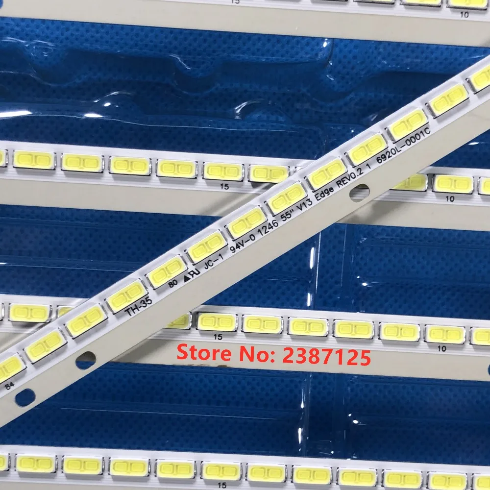 Светодиодная лента 84 светодиодный 695 мм 55E610G LC550EUN(SF F1) 6922L-0048A 55 дюймов V13 Edge rev0 2
