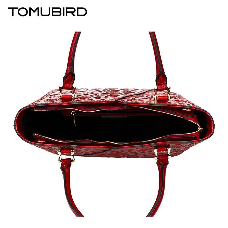 TOMUBIRD женская сумка из натуральной кожи модные роскошные сумки женские