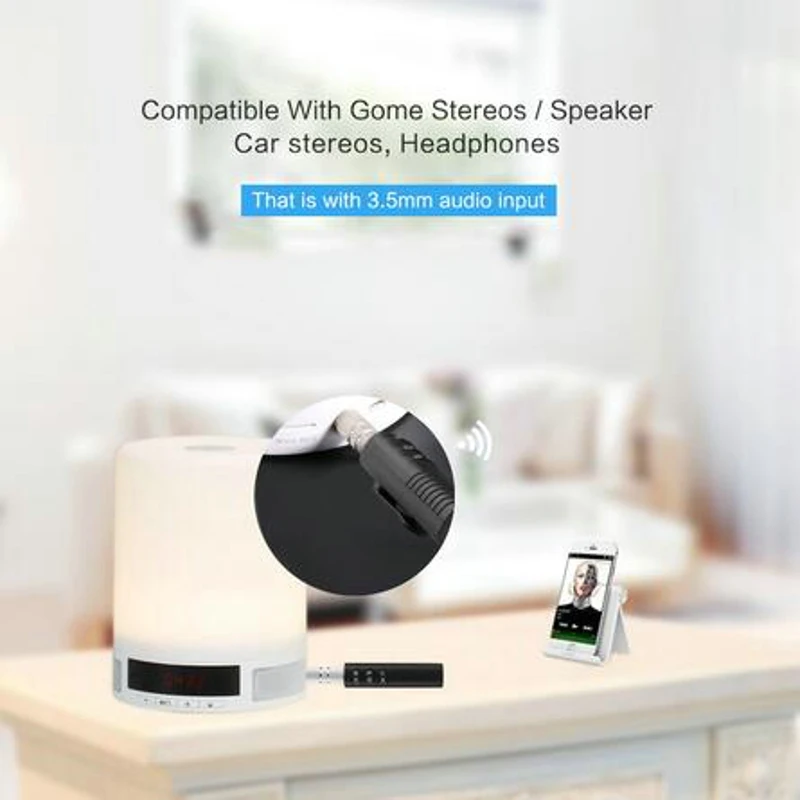 Автомобильный Bluetooth-приемник Dehyaton с разъемом AUX 3 5 мм функцией громкой связи