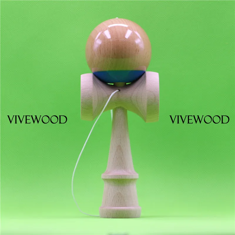 Натуральный/синий Tacky Kendama V2 Ken с более прочным сарадо и большая чашка бук Tama