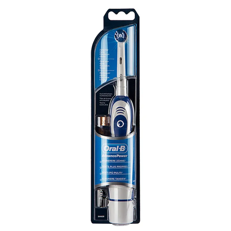 Электрическая зубная щетка Oral B Sonic отбеливающая без аккумулятора на батарейках