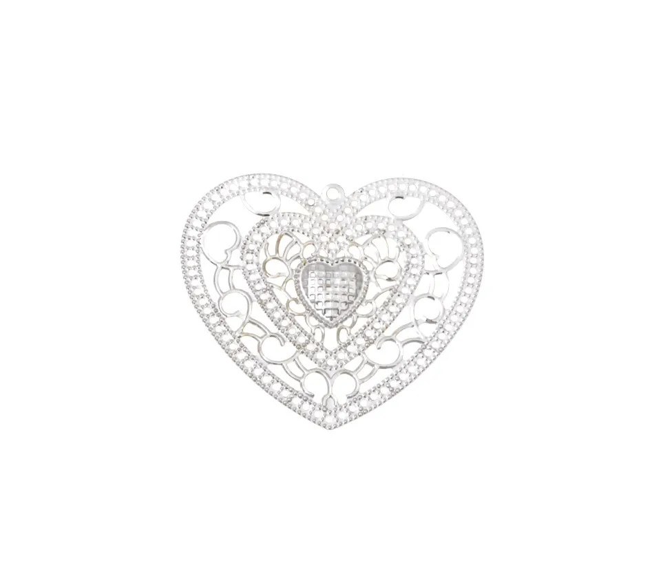 Бесплатная доставка 10 шт. античная медь/золото/серебро филигранная обертка в