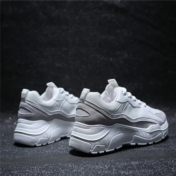 Ins/дышащая обувь; женские кроссовки; chaussures femmes automne; женские кроссовки; schoenen vrouw runway off dad; осенне-AE-44 - Цвет: 1