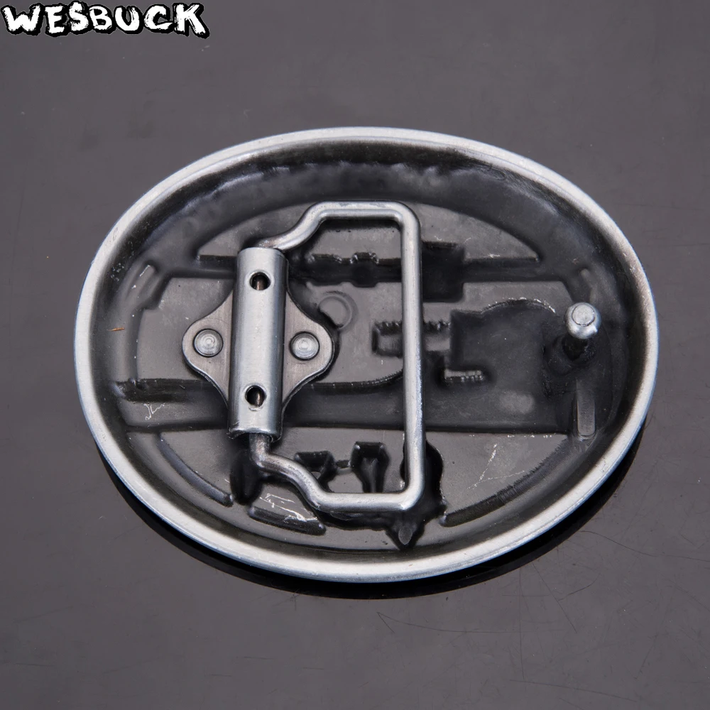 WesBuck брендовые металлические пряжки ремня для мужские Юнисекс Western Buckles девочек в