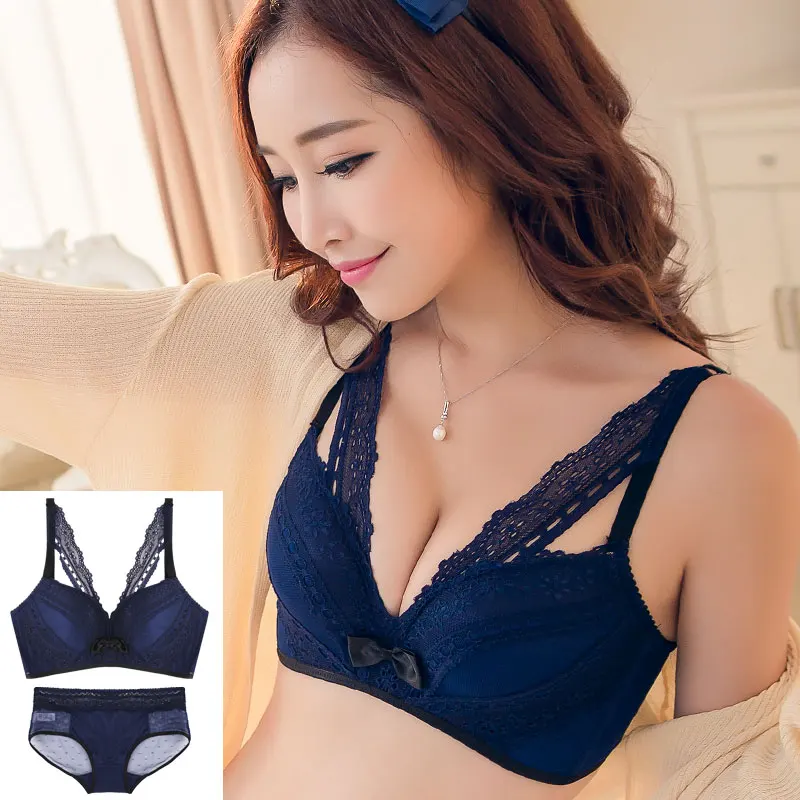 

Сексуальный кружевной бюстгальтер, комплект нижнего белья sutian, женское комфортное утолщенное нижнее белье для девочек