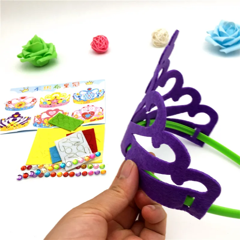 Happyxuan 6 шт. Изготовление DIY войлок ручной работы игрушки для детского дня рождения