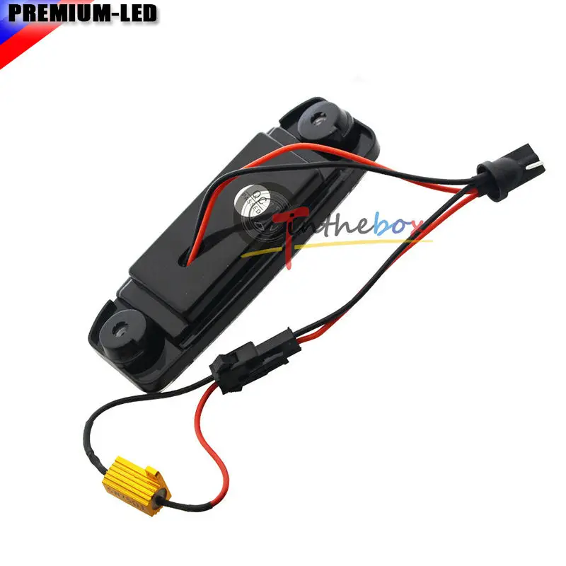 OEM Замена ксенон белый светодиодный светильник номерного знака сборки для 2011 2014