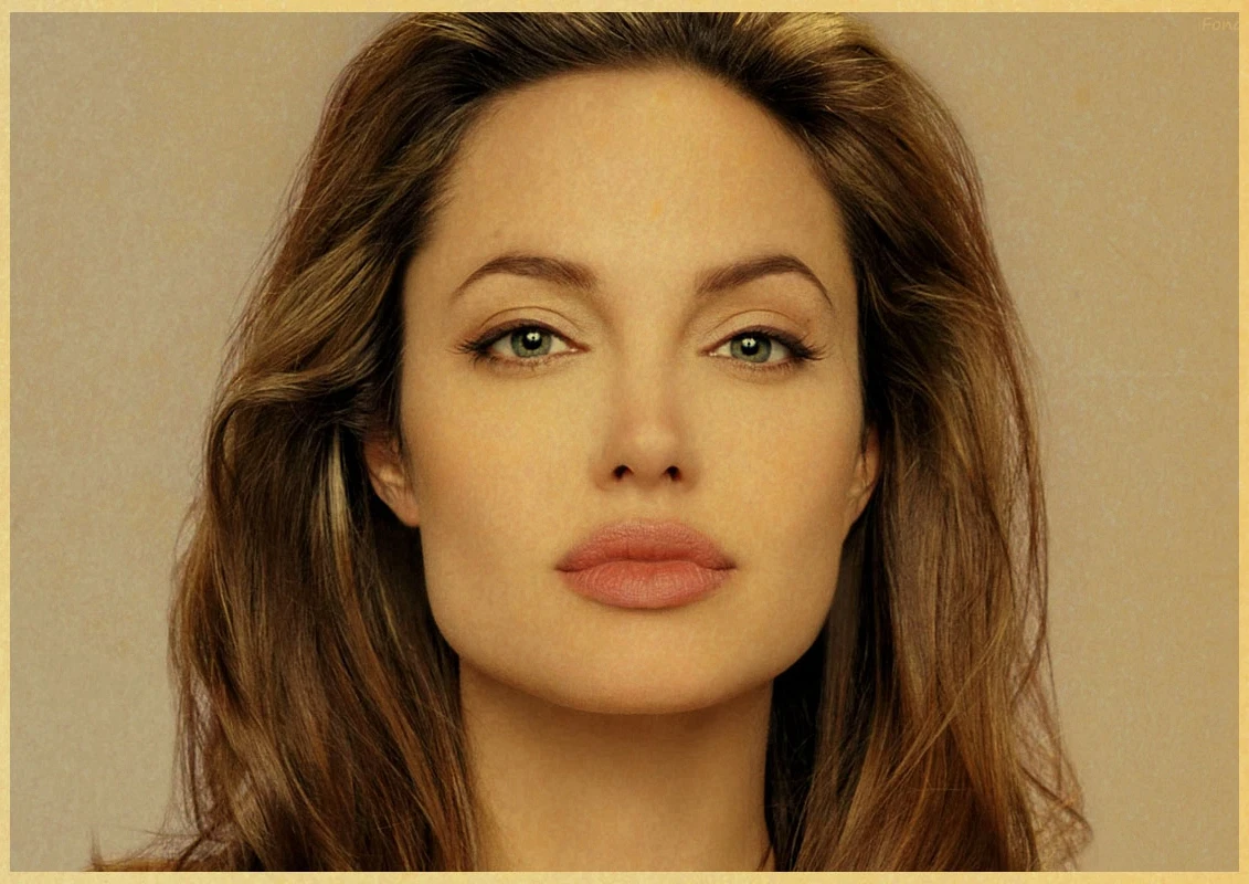 B002 Angelina Jolie винтажные плакаты ретро постеры печать настенная живопись Высокое качество декор плакат для дома индивидуальное украшение комнаты - Цвет: B002