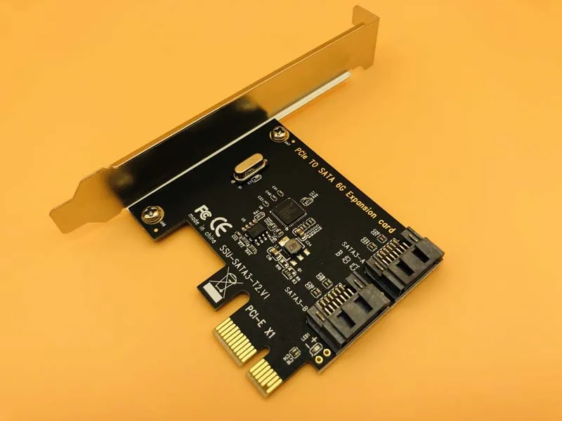 Драйвер PCI-E SATA 1X 4X 8X 16X PCI Express на 3 0 2 порта III 6 Гбит/с плата расширения | Компьютеры и