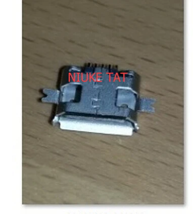 100 шт. Микро разъем Тяжелая пластина 1 0 SMD 2 фута мини usb 5P Женский планшет зарядное