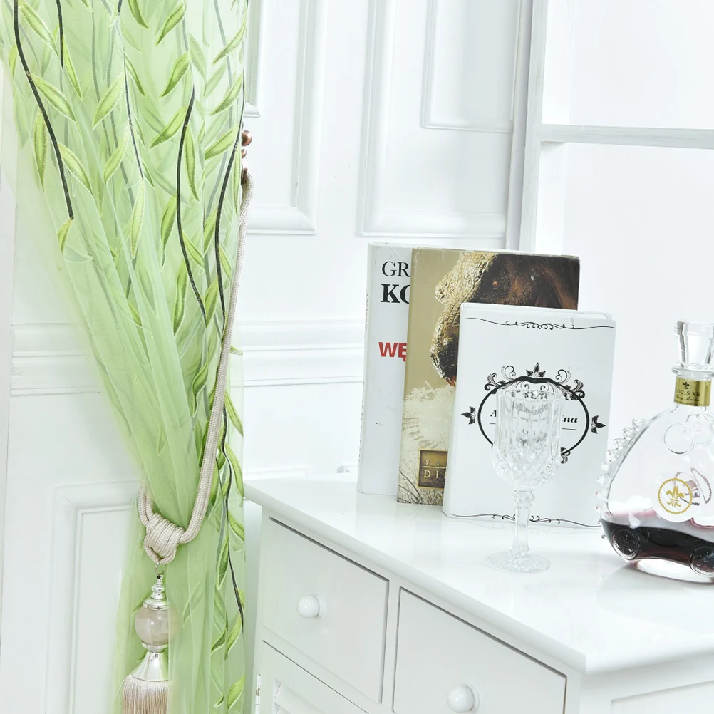 Ива оконные обработки дизайн занавес пряжа балкон готовая продукция Сельский s