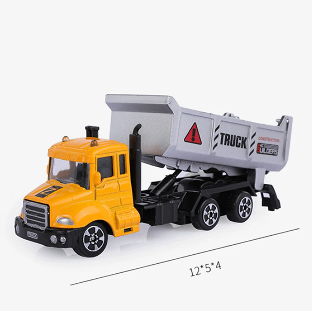 1:64 мини-игрушки модель автомобиля 3 шт сплав пластик Diecasts Инженерная набор +