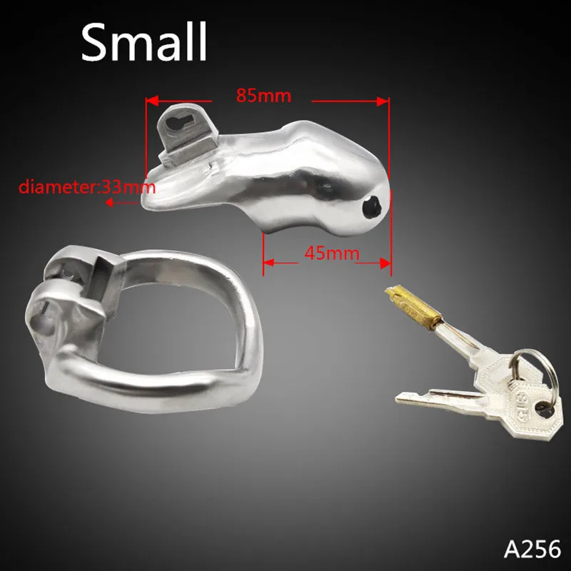 316 Stainless Steel Male Chastity Cage Device Bdsm Bondge Penis Lock Belt Cock Ring Adult Sex Toys For Men | Красота и здоровье