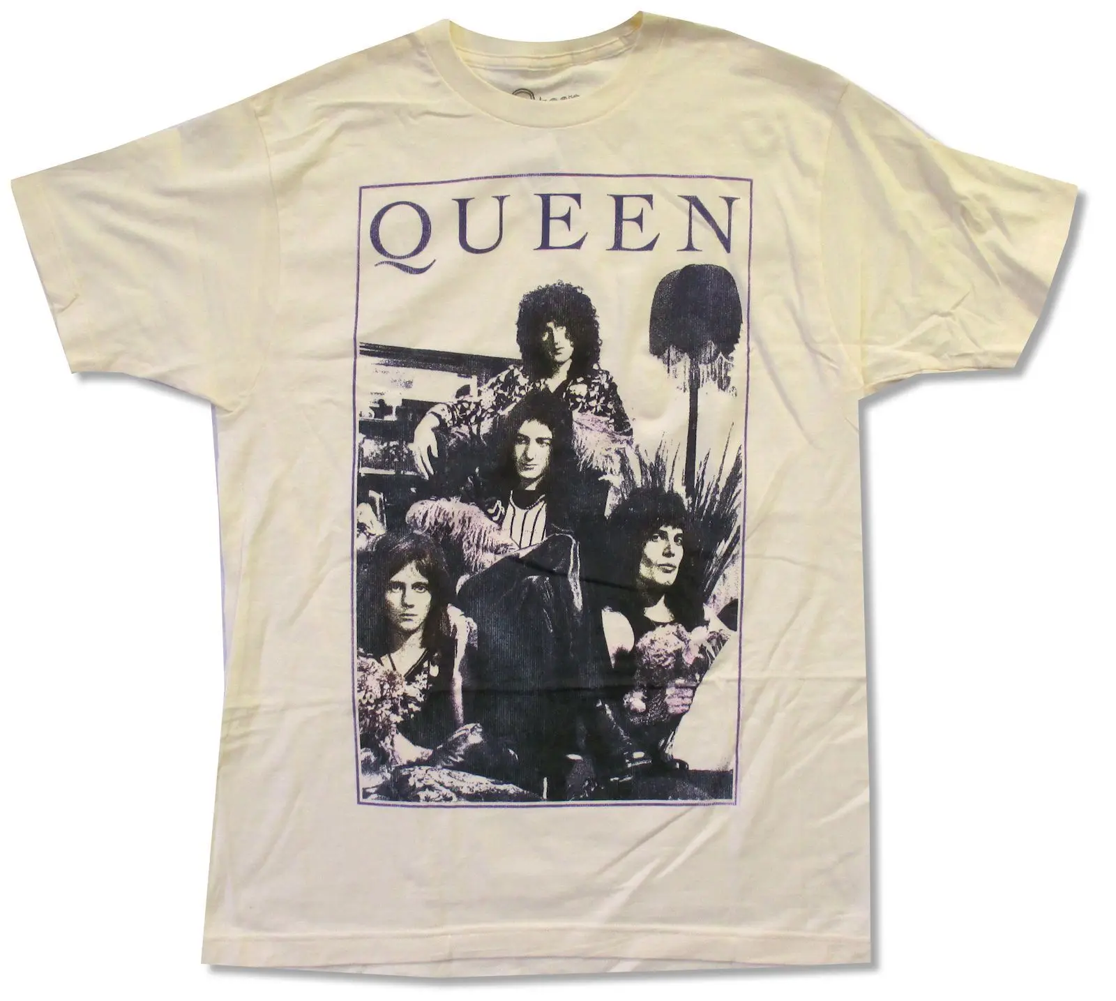 Футболка из натуральной ткани QUEEN &quotHOLDING Flower&quot новая официальная музыкальная