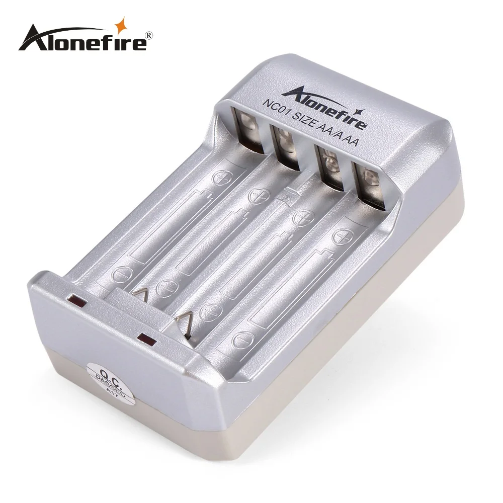 AloneFrie NC01 1,2 V 1,5 V аккумуляторная батарея зарядное устройство для AA/AAA Ni-Cd Ni-MH зарядное устройство для игрушка-фонарик батареи