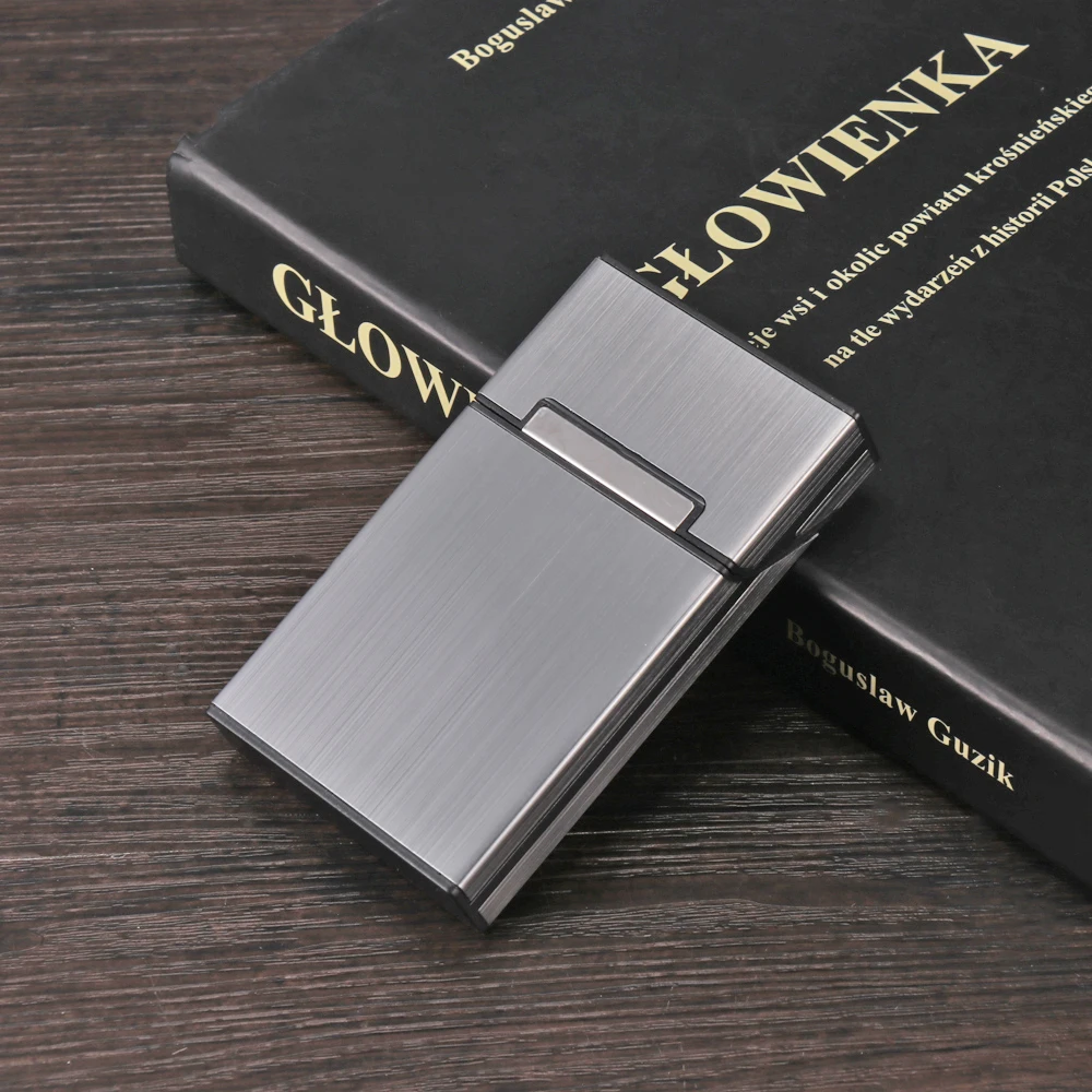 1 шт. Алюминиевый Чехол для сигарет держатель табака карманная коробка контейнер