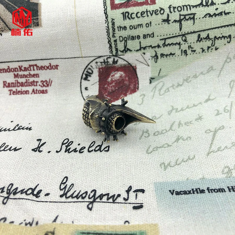 1 шт. инструмент для повседневного использования латунный нож бусины фонарик