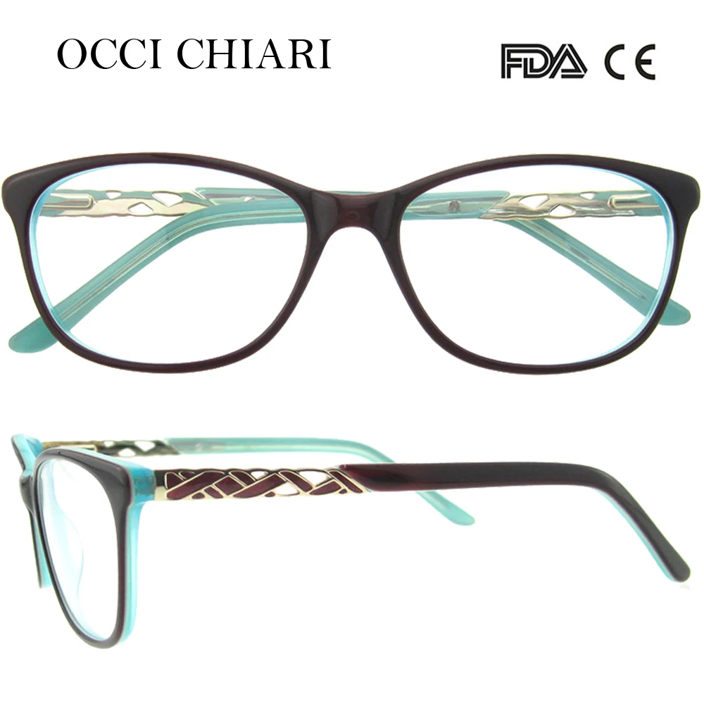 OCCI CHIARI, дизайнерские очки для глаз, женские очки, ацетатные очки, оправа Gafas, прозрачные линзы, близорукость, очки, очки, W-CRISCI