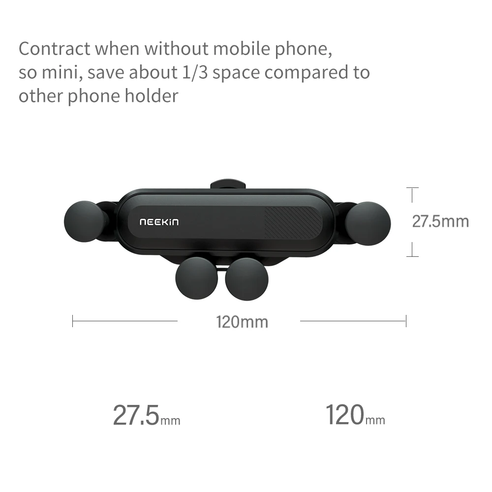 NILLKIN мини автомобильный телефон держатель для iPhone XS Air Vent крепление gps Автомобильный держатель для samsung S10/S10e/S9/Redmi note 7 держатель для смартфона