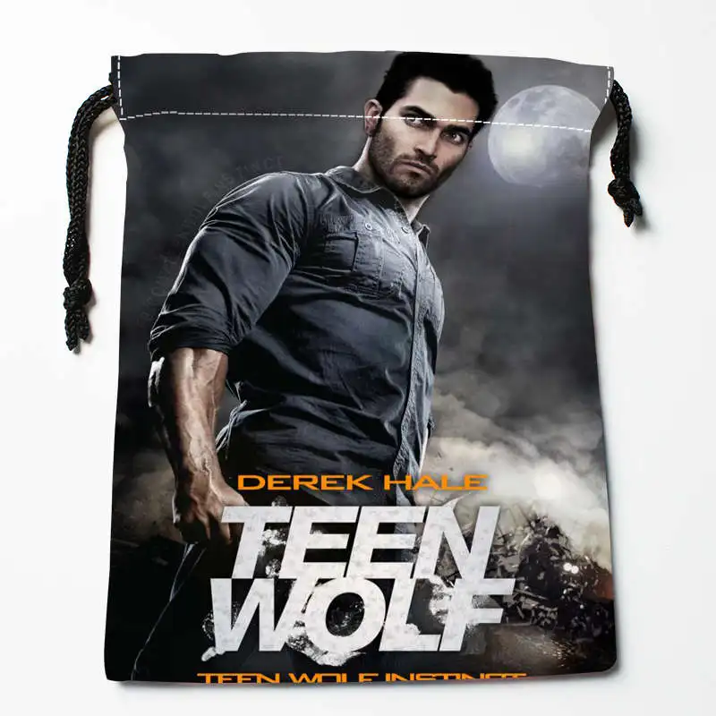 Новое поступление сумки на шнурке с волком для подростков хранения заказ принтом