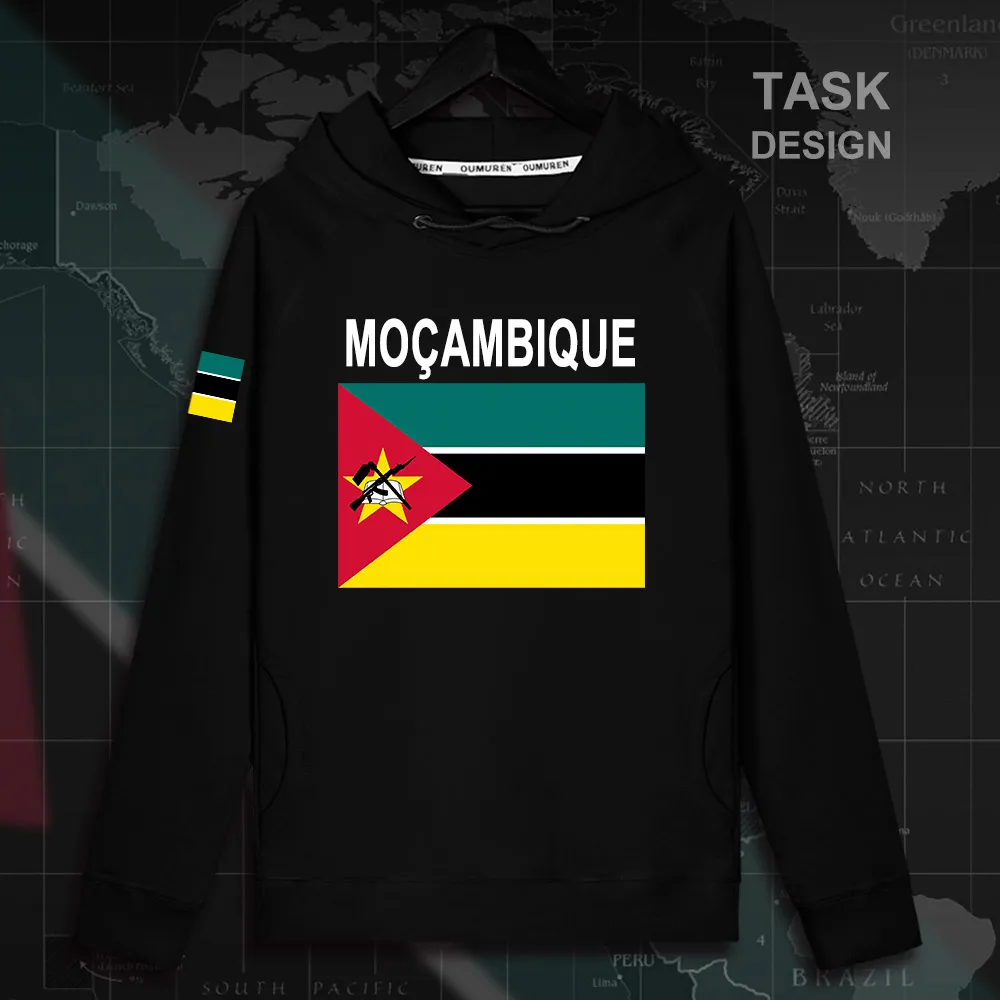 Мужская толстовка с Мозамбикским мотивом MOZ пуловеры толстовки свитшоты уличная