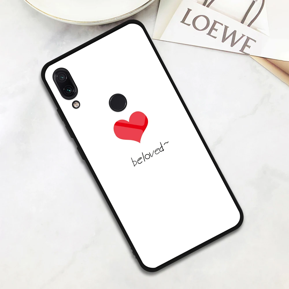 02 Чехол из закаленного стекла для Xiaomi Mi 9 8 A2 Lite Redmi K20 Note 5 6 7 Pro Note7 Pro, задняя крышка, чехол для телефона Redmi 7 6 5 Plus - Цвет: 02