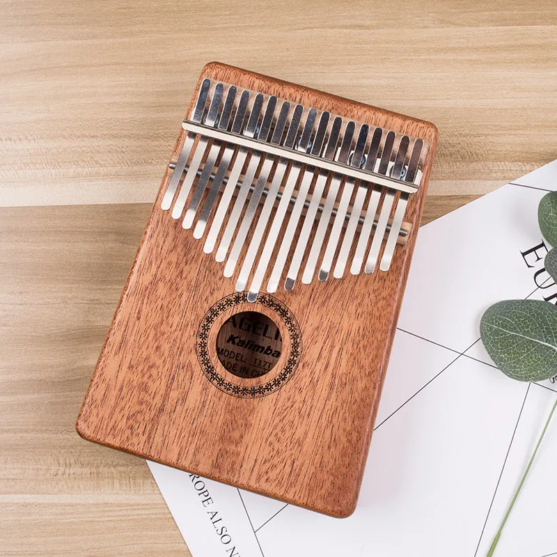 MW17 Key K17M Kalimba 17 Африканский «пианино для больших пальцев» перкуссионная клавиатура для пальцев Музыкальные инструменты Дети Marimba дерево