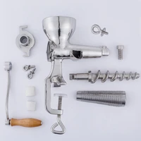 stainless steel fruit vegetable juicer household manual wheat grass citrus apple cucumber juicing machine juice extractor