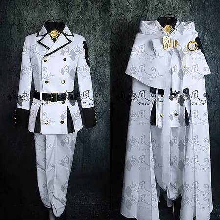 

Костюм Аниме Owari no Serafu Seraph of the End, костюм ажурной униформы ажурного лака, костюм для косплея, 2016