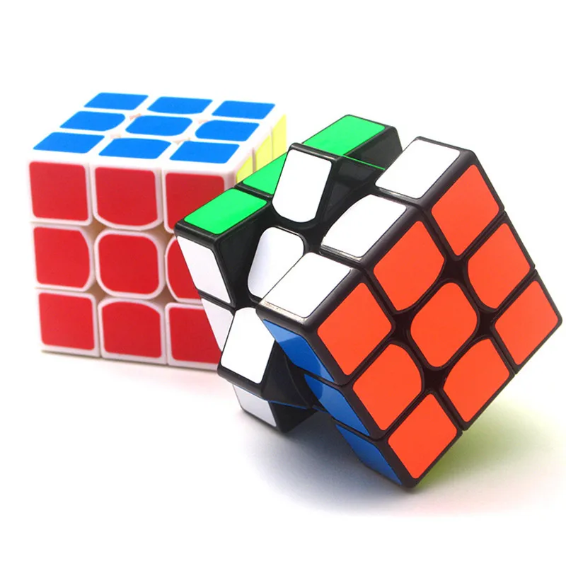 Новые 3 x3x3 шесть цвет Интеллектуальный Магический кубик конкурс скорость