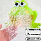 Детские игрушки для ванной, большие лягушки-пузыри, игрушки для детей, забавная музыкальная машина для мыльных пузырей Для Ванной
