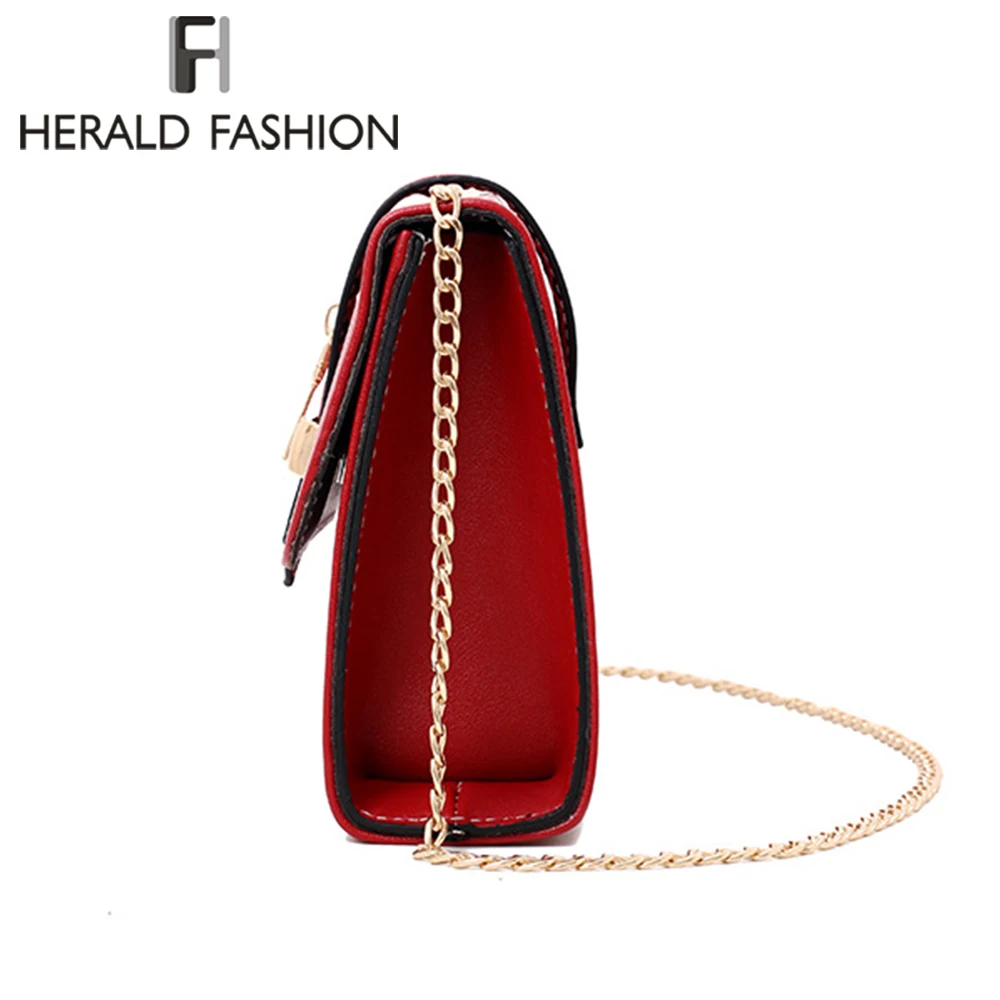 Herald Fashion качественные женские кожаные сумки мессенджеры женская сумка через
