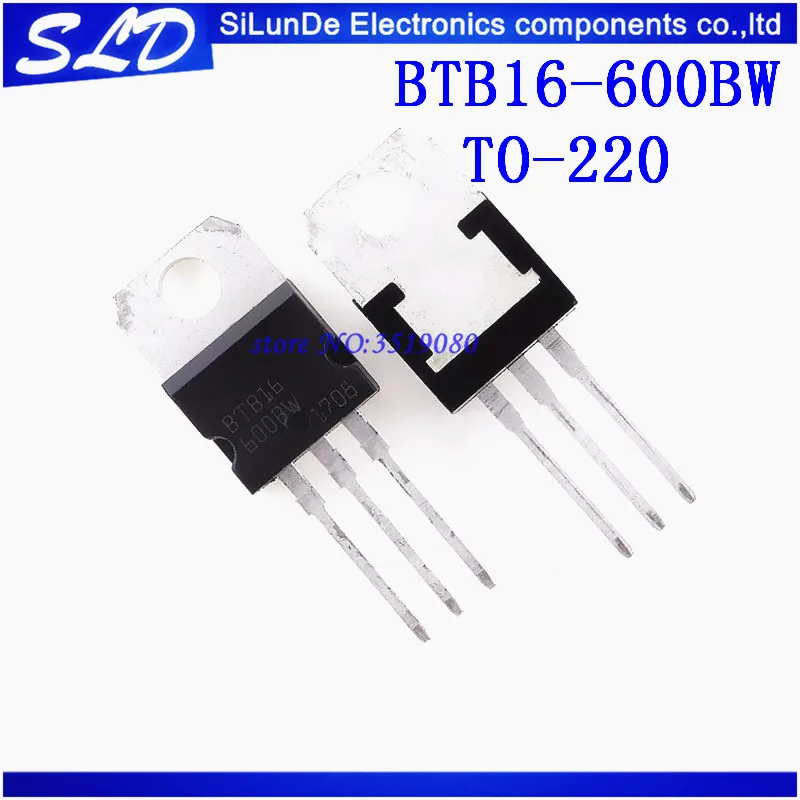 

10pcs/lot BTB16-600BW BTB16-600B BTB16-600 BTB16 600BW TO-220 new and original In Stock