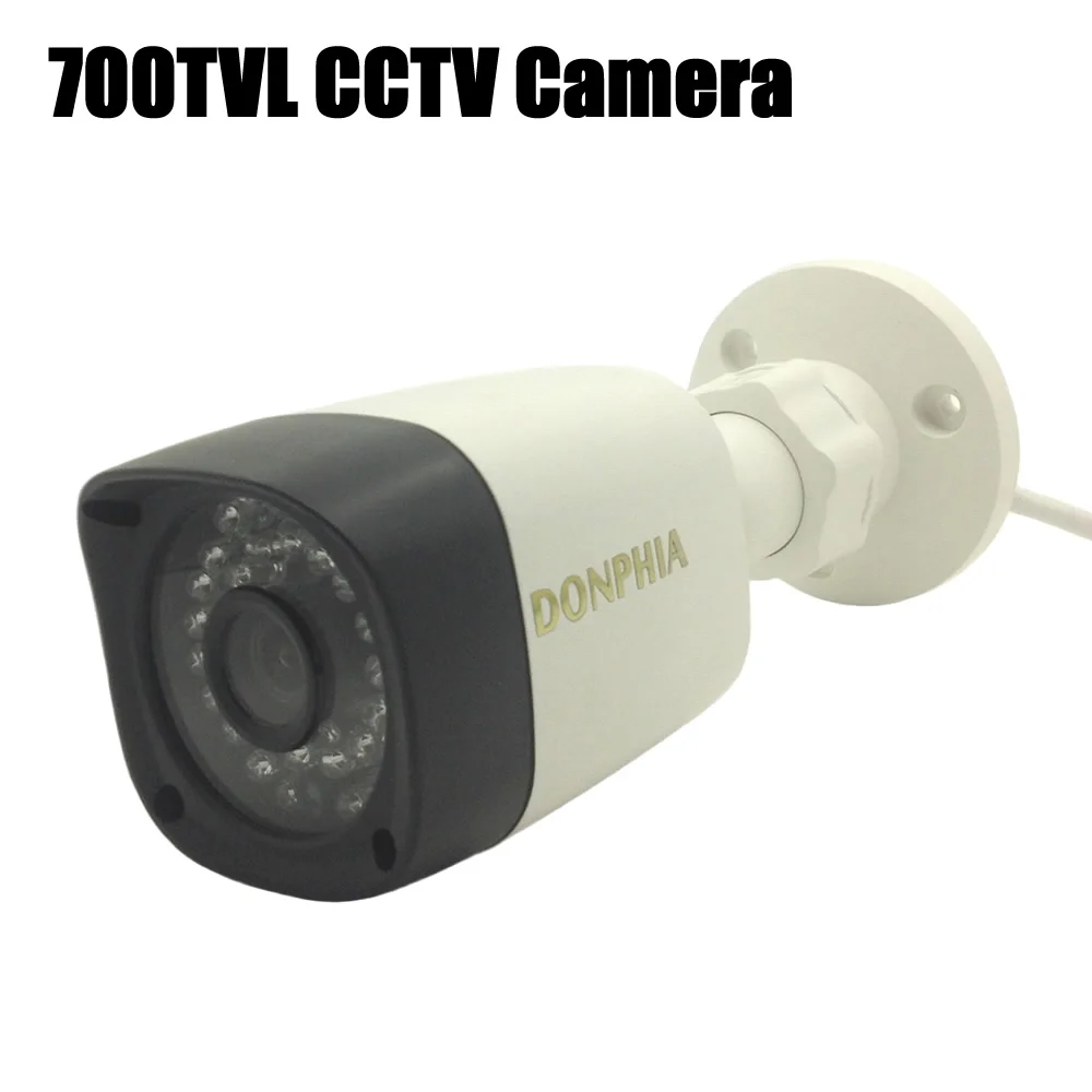 Камера видеонаблюдения DONPHIA 700TVL цветная CMOS водонепроницаемая инфракрасная с