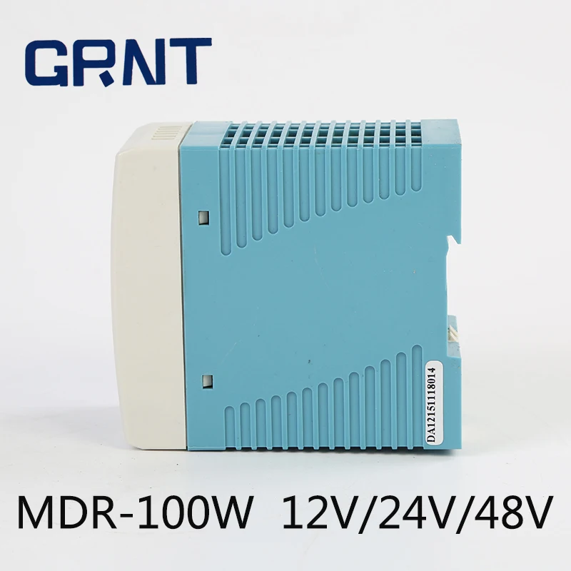 MDR-100W-12V/24V/48V Din Rail ультратонкий одновыходной импульсный источник питания |