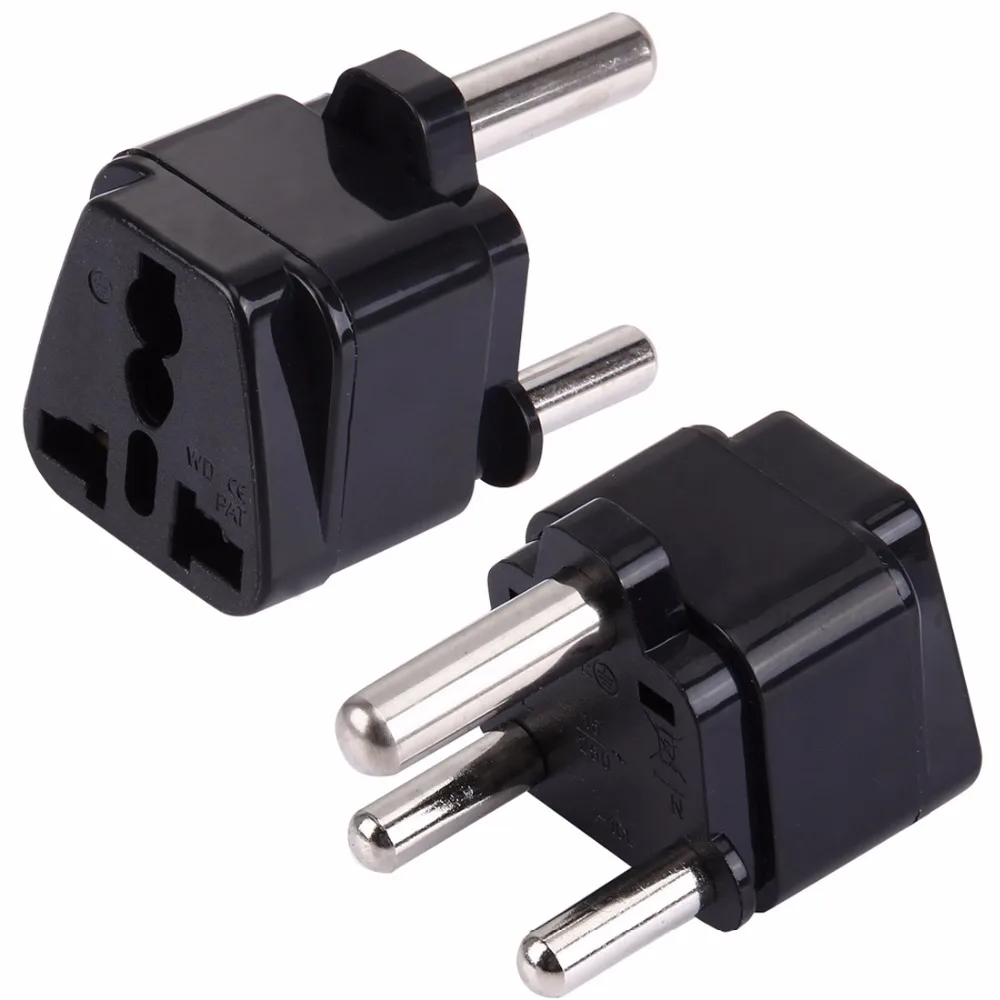 WD-10L Portable Universal Plug to (Large) South Africa Adapter Power Socket Travel Converter | Электроника