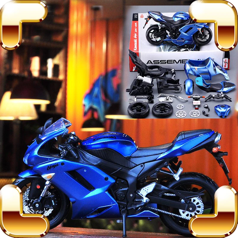 Новое поступление подарок модель сделай сам 1/12 Коллекционная серия мотоциклов и