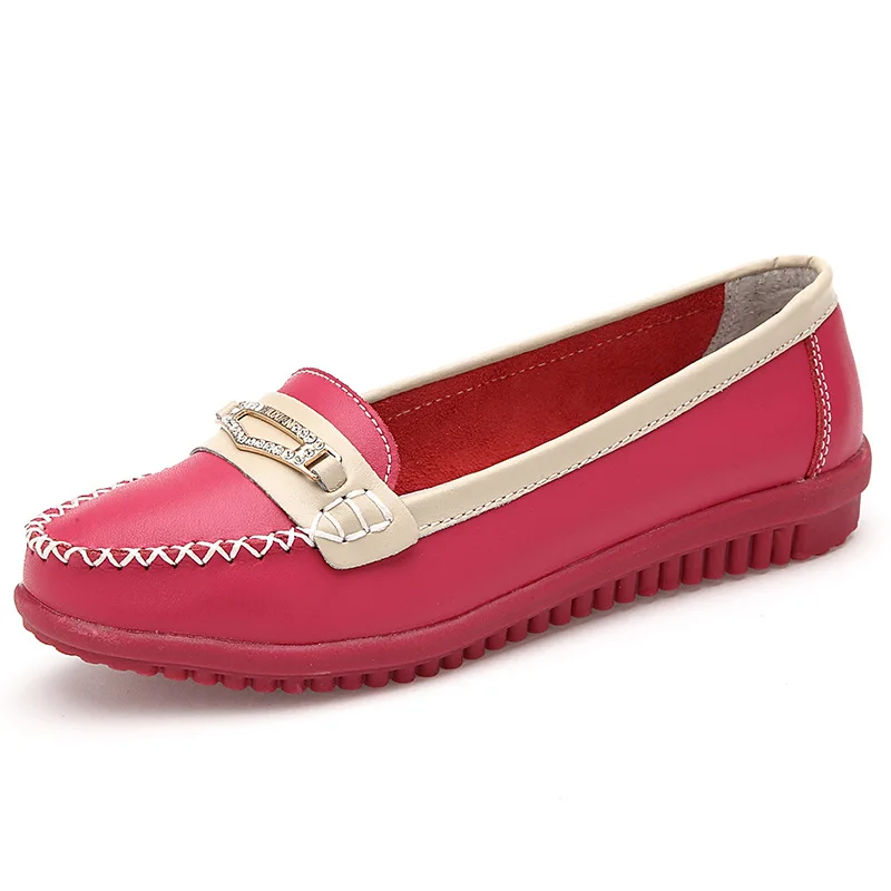 Hosteven/Женская обувь на плоской подошве женская лоферы слипоны мокасины из