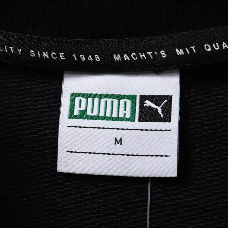 Оригинальный Новое поступление 2018 PUMA классика T7 Logo Crew TR Для мужчин пуловер Майки
