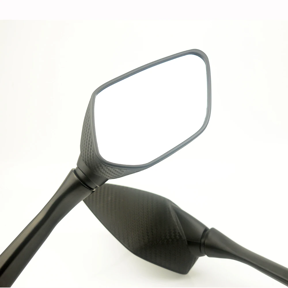 Motorcycle Mirrors Scooter Side Rear View Mirror Rearview Carbon Fiber For Yamaha YZF R3 R25 2013 2014 2015 2016 2017 | Автомобили и