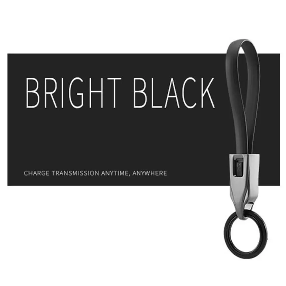 Кабель для передачи данных Micro usb iphone и android портативный кабель брелока кольцо