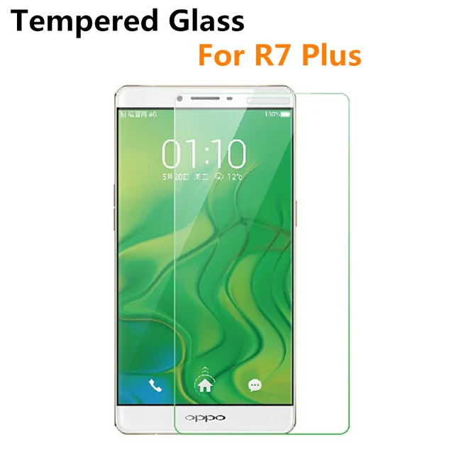 2.5D Tempered Glass For OPPO R7 Plus High Quality Protective Film Explosion-proof Screen Protector for | Мобильные телефоны и